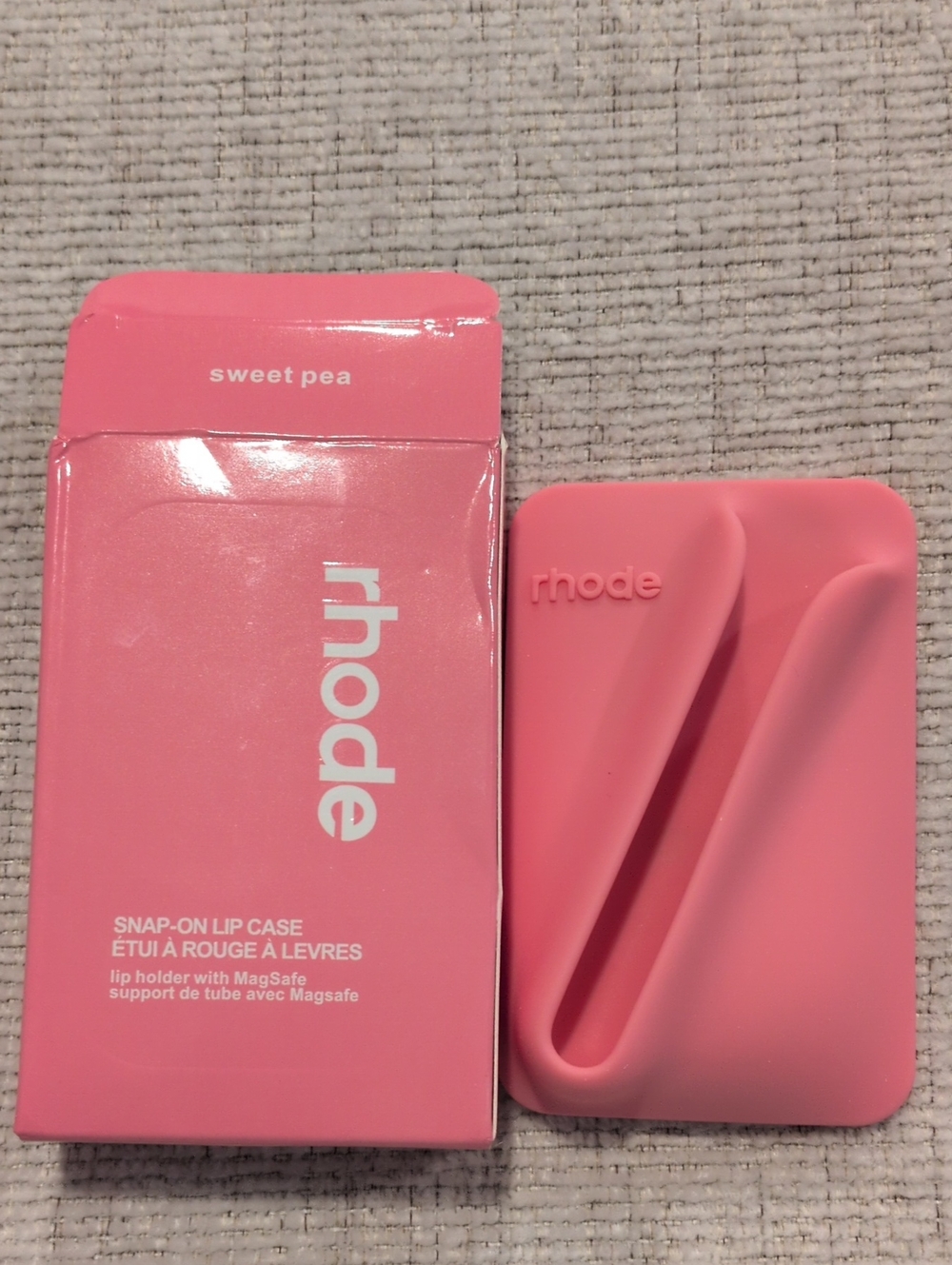 RHODE Sweet Pea Pink Snap-On Lip Holder